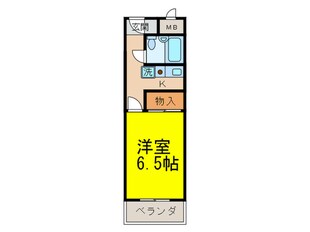 桃源荘の物件間取画像